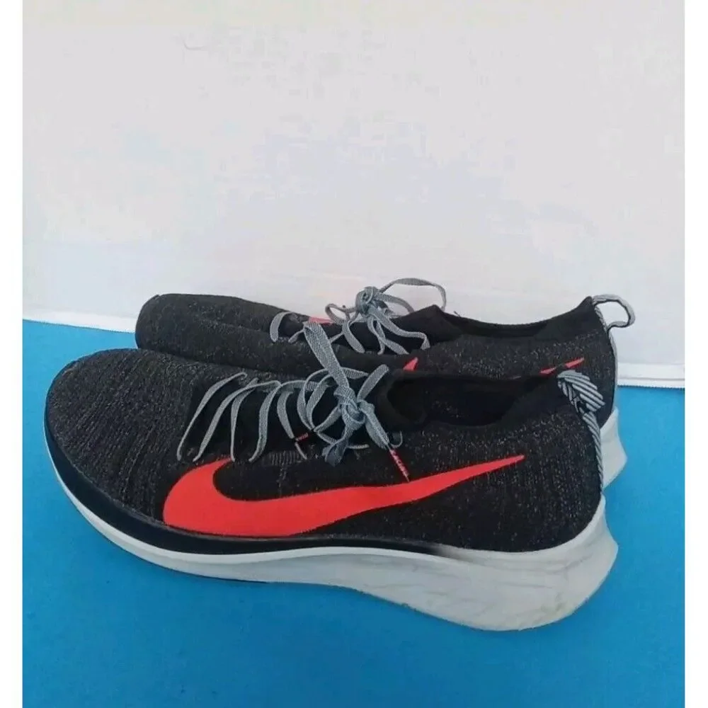 Nike Zoom Fly‎ Flyknit Running Shoes Black/Crimson Athletic Sneakers Lightweight